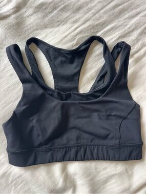 lululemon athletica Black Racerback Sports Bra